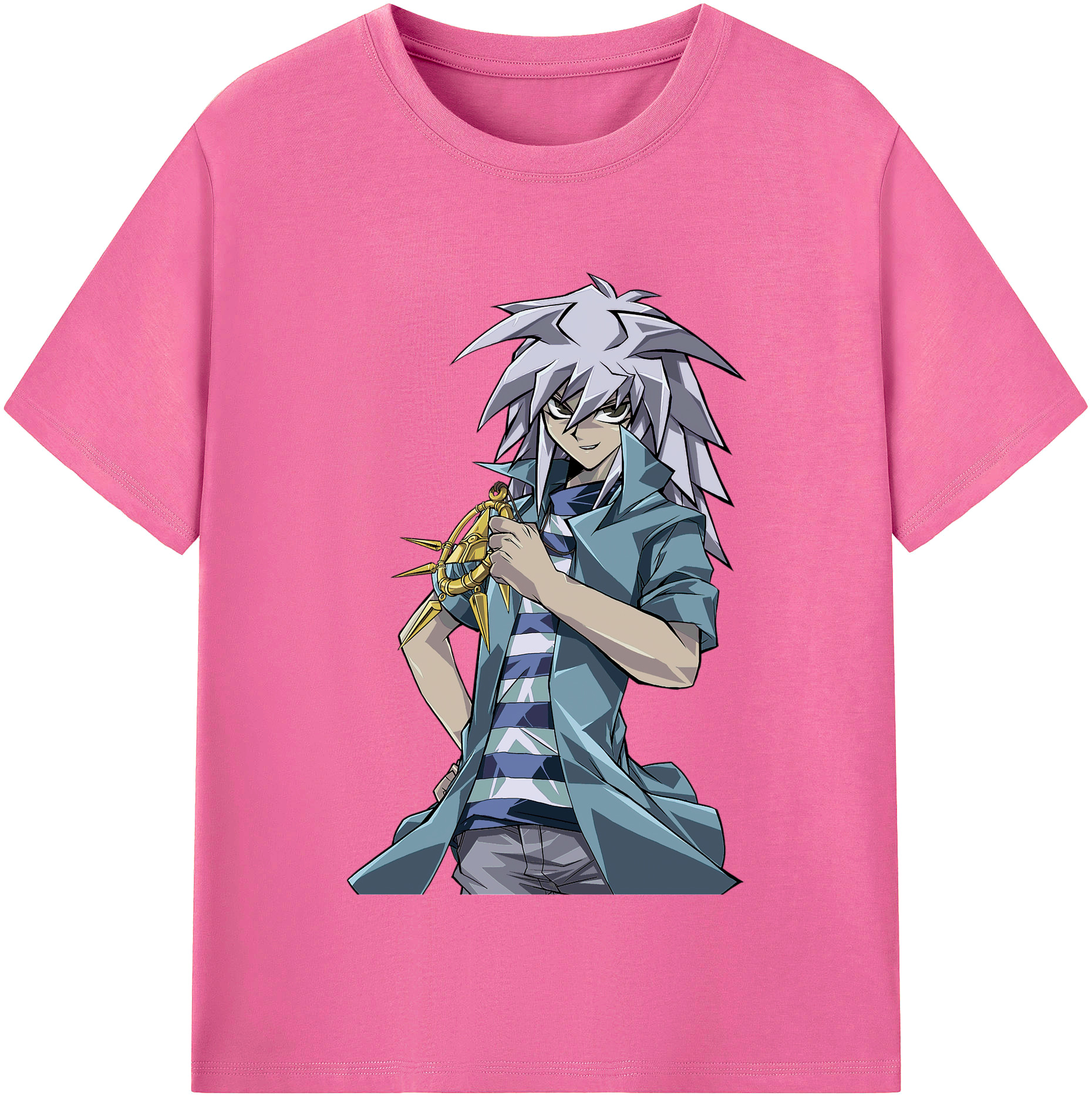 （画像用） 遊☆戯☆王 Yu-Gi-Oh! レディースカジュアルプリントTシャツ（綿100％）
